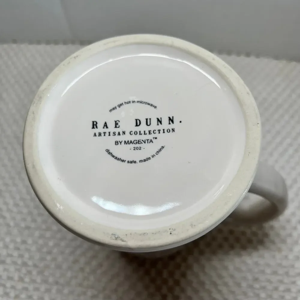 Rae Dunn GAME DAY Football Mug Stein 20oz Large Sports Beer Coffee Cup